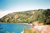 Film Photo of Lake Superior