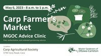 Carp Farmer’s Market – MGOC Advice Clinic