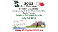 2023 All Canada Sheep Classic