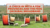 Status of rural broadband in Canada
