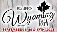 Plympton &amp; Wyoming Fall Fair 2023