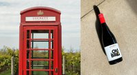 Luckett Vineyard Phonebox and wine